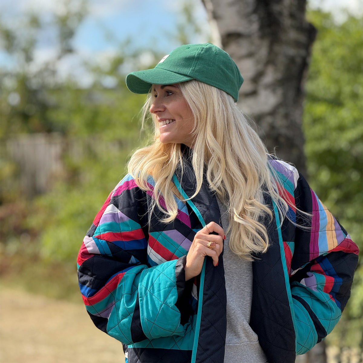 Upcycled kasket, grøn