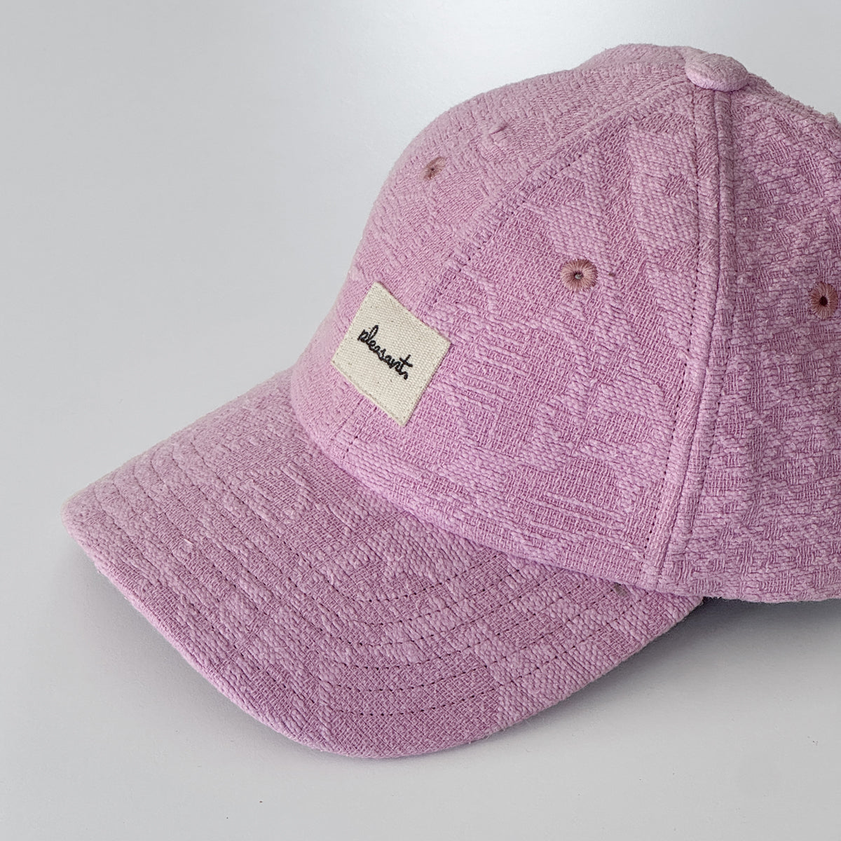 Upcycled cap, pink