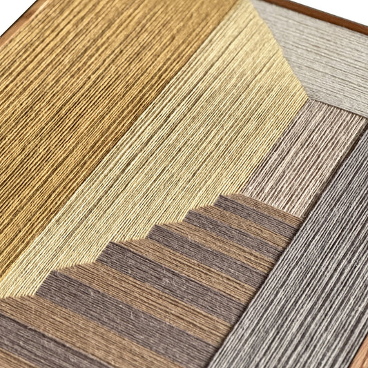 Upcycled kunstværk 50x70cm, Nr. 42