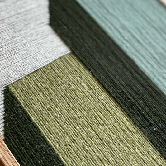 Upcycled kunstværk 30x40cm, Nr. 24