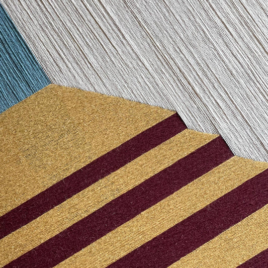 Upcycled kunstværk 70x100cm, Nr. 49