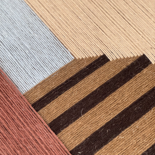 Upcycled kunstværk 40x50cm, Nr. 66