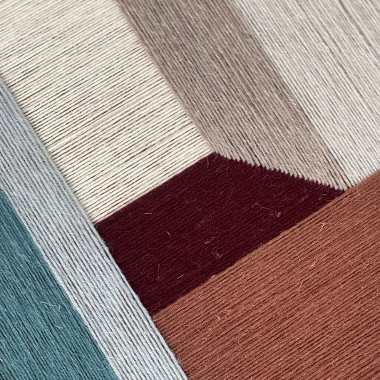 Upcycled kunstværk 40x50cm, Nr. 67