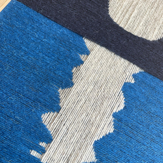 Upcycled kunstværk 30x40cm, Måne