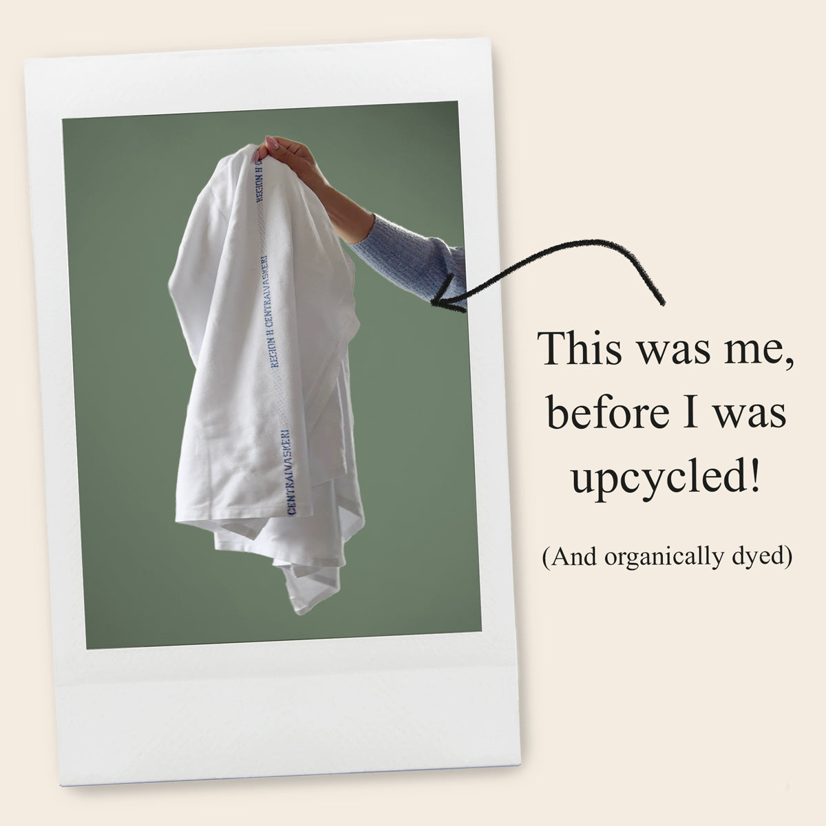 Upcycled cushion cover, 30x50cm, Greenland landscape