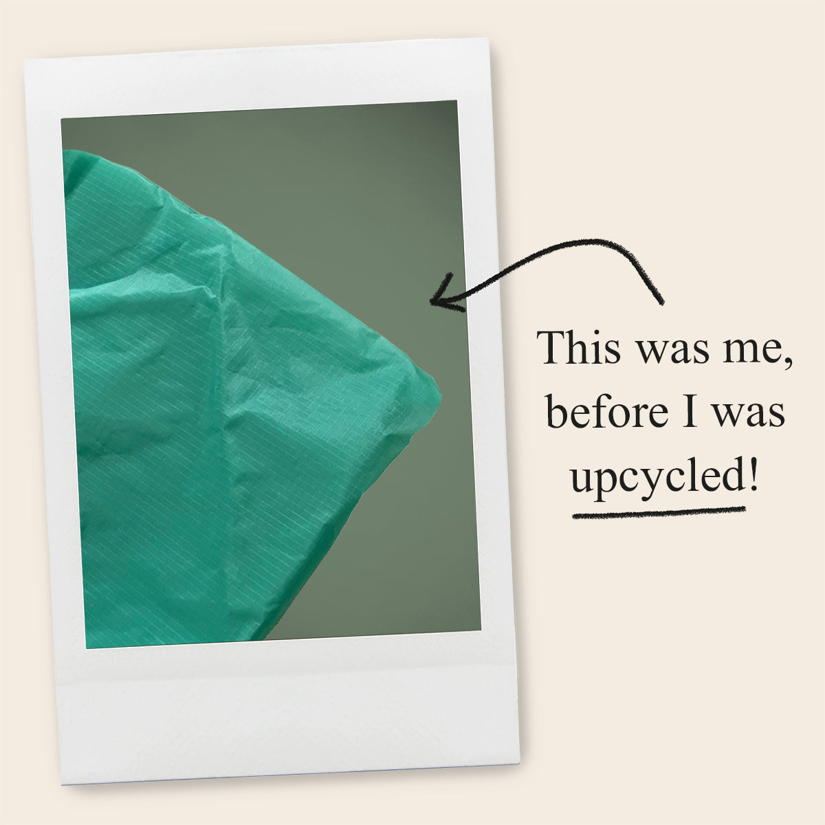 Upcycled toiletry bag, large, coral