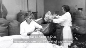 Danish duck feather inner cushion, 40x40cm