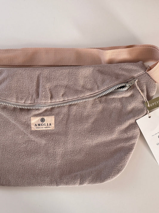 Upcycled skuldertaske, stor OUTLET