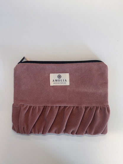 Upcycled vintage taske, lyserød OUTLET