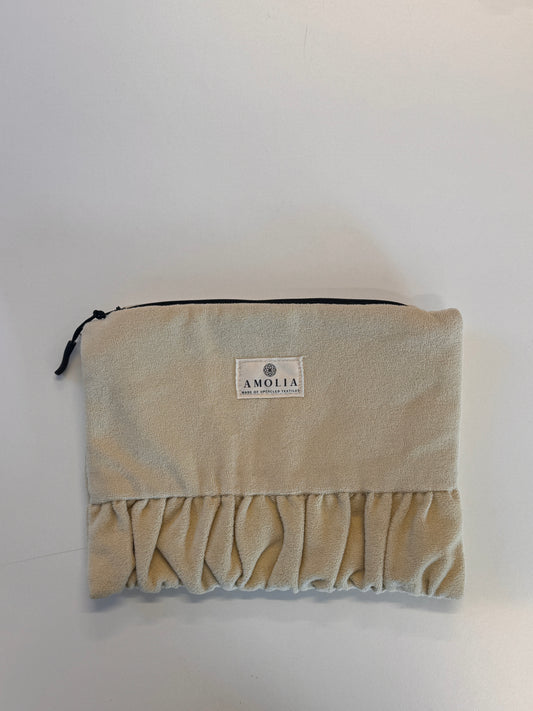 Upcycled vintage taske, lys gul OUTLET