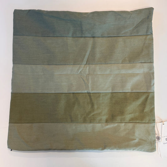 Upcycled pudebetræk, 50x50cm, grøn, Olivia - OUTLET
