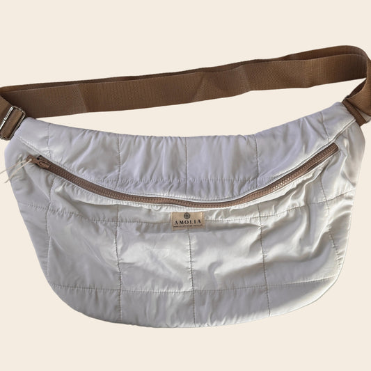 Upcycled skuldertaske, stor OUTLET