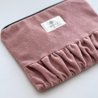 Upcycled vintage taske, powder pink