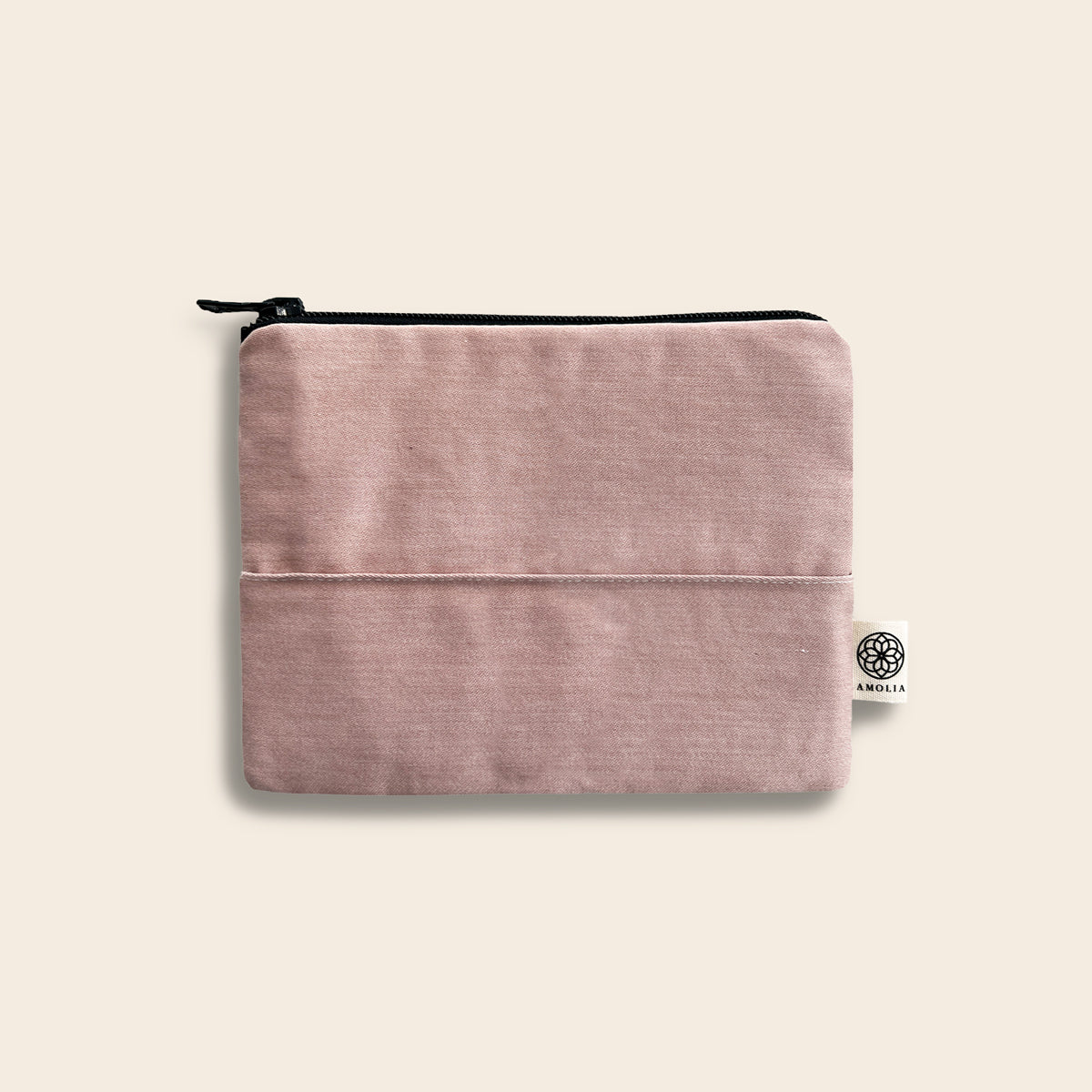 Upcycled taske, lille, lyserød
