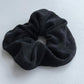 Upcycled scrunchie, black