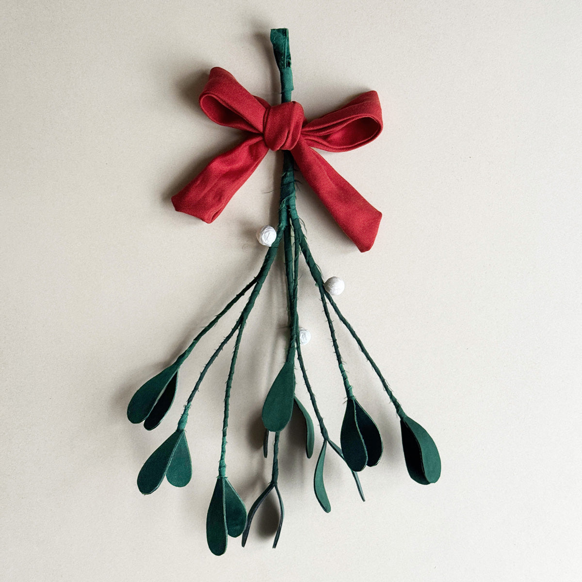 Upcycled misteltendekoration, lille