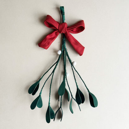 Upcycled misteltendekoration, lille