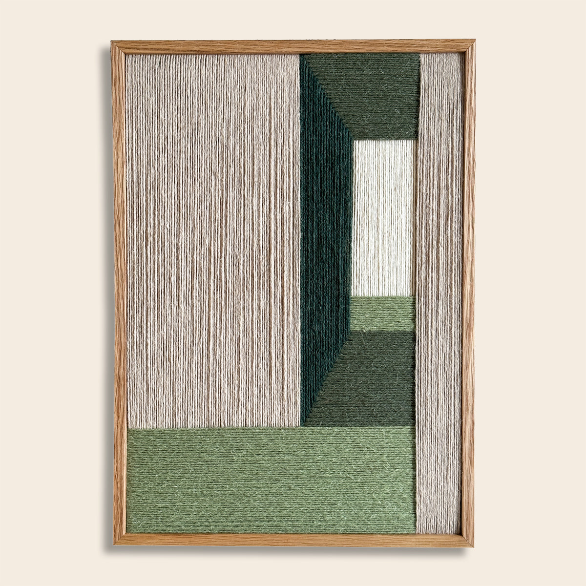 Upcycled kunstværk 32x44cm, Nr. 55