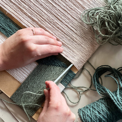 Upcycled kunstværk 32x44cm, Nr. 55