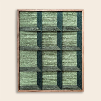 Upcycled kunstværk 40x50cm, Nr. 50