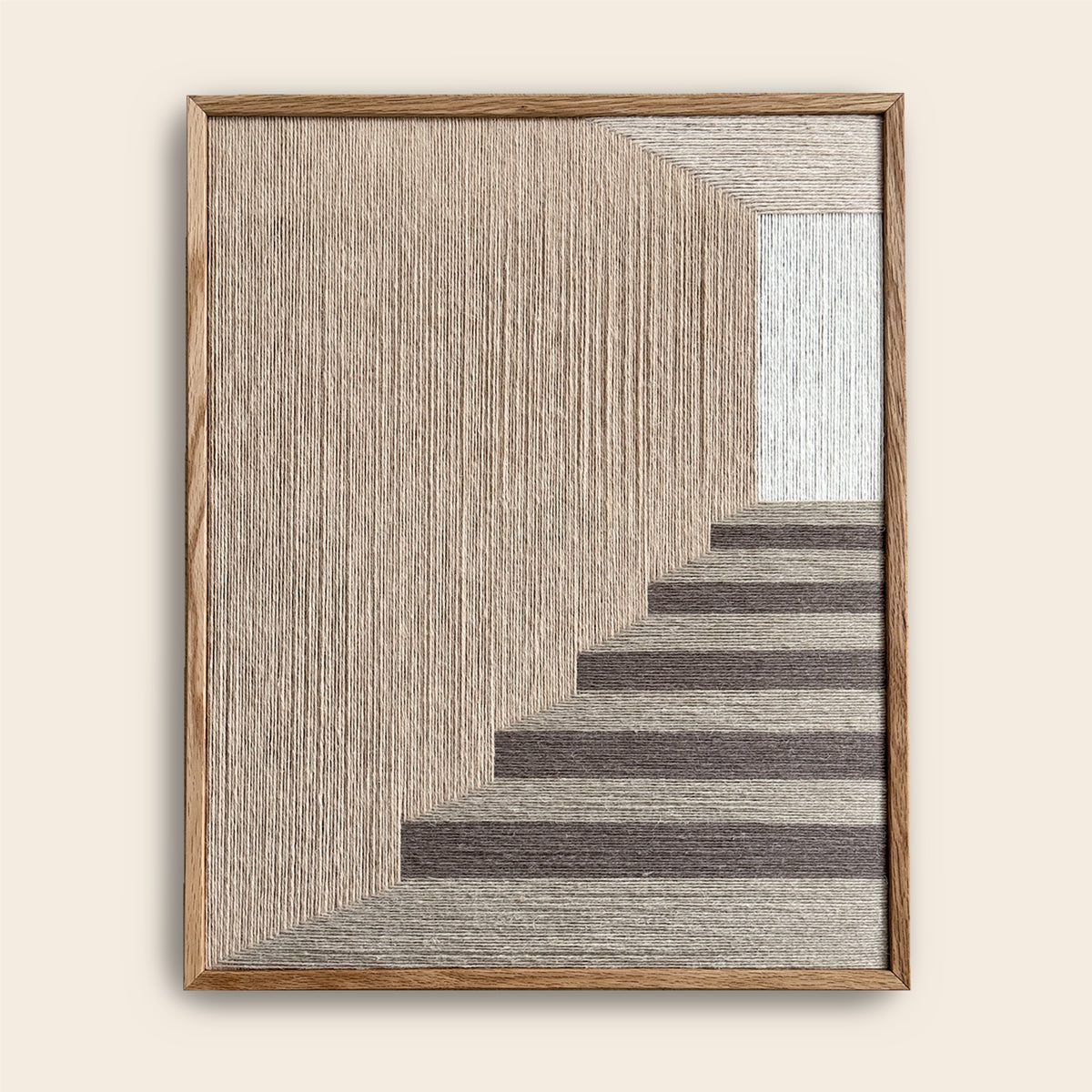 Upcycled kunstværk 40x50cm, Nr. 52