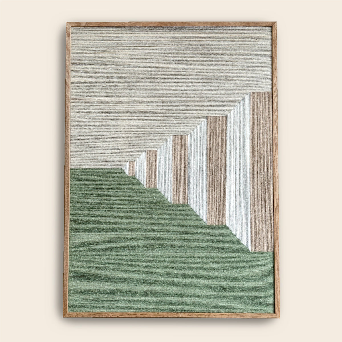 Upcycled kunstværk 50x70cm, Nr. 54