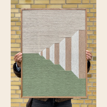 Upcycled kunstværk 50x70cm, Nr. 54