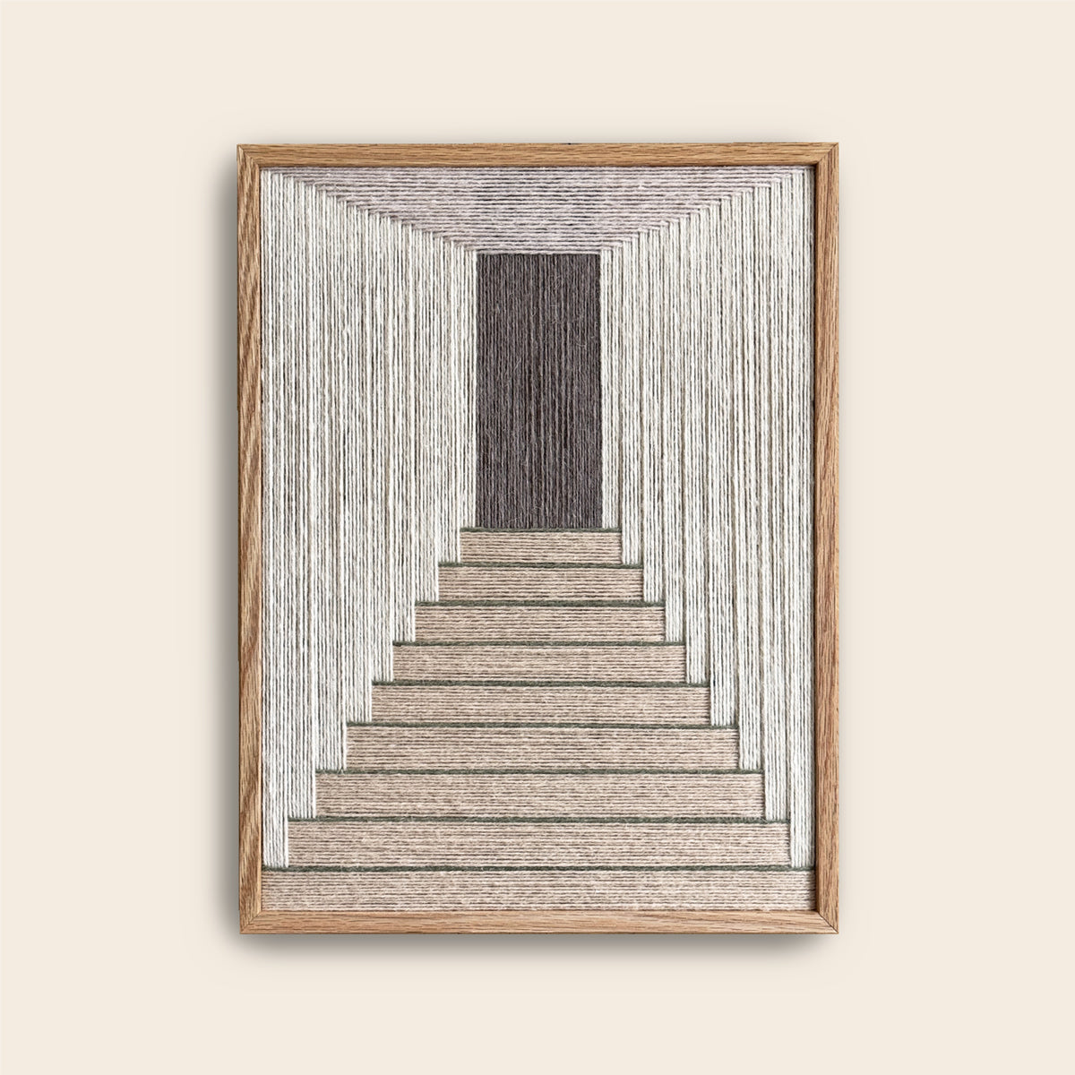 Upcycled kunstværk 30x40cm, Nr. 53