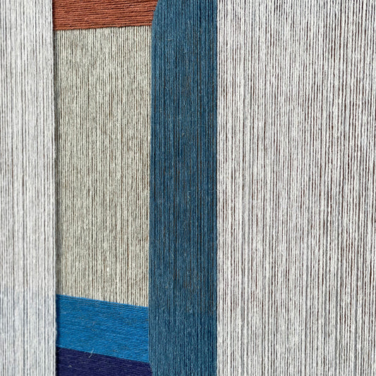 Upcycled kunstværk 70x100cm, Nr. 57