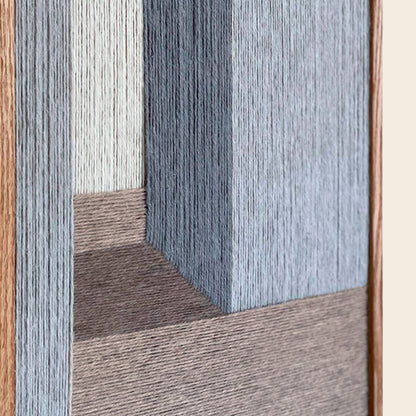 Upcycled kunstværk 30x40cm, Nr. 61