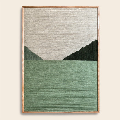 Upcycled kunstværk 50x70cm, Nr. 62