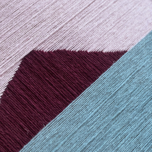 Upcycled kunstværk 50x70cm, Nr. 63