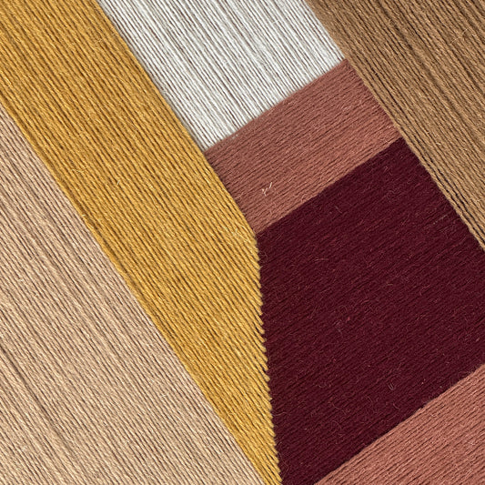 Upcycled kunstværk 50x70cm, Nr. 64