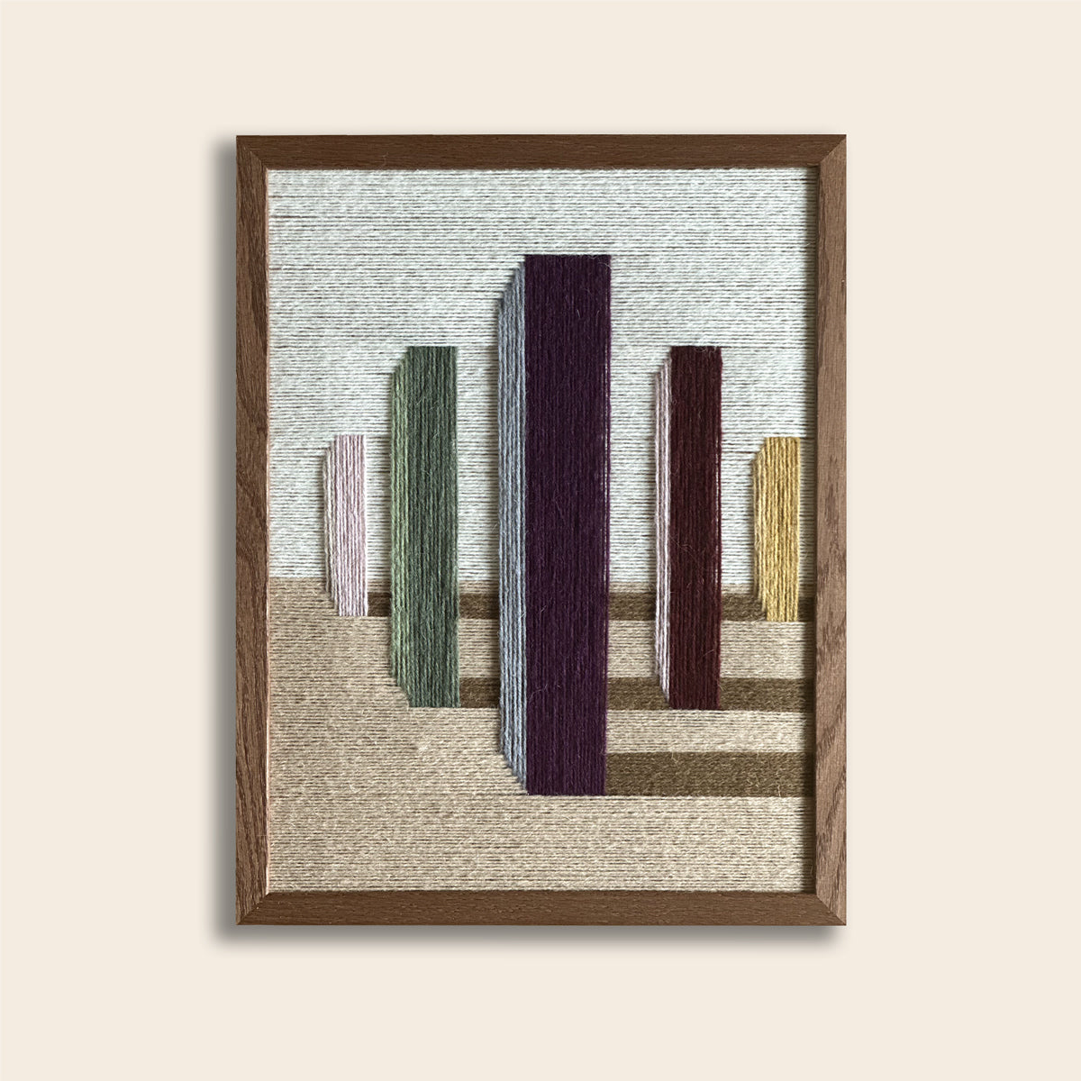 Upcycled kunstværk 30x40cm, Nr. 72