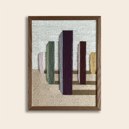 Upcycled kunstværk 30x40cm, Nr. 72