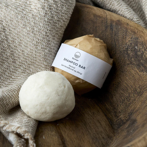 Neutral shampoo bar