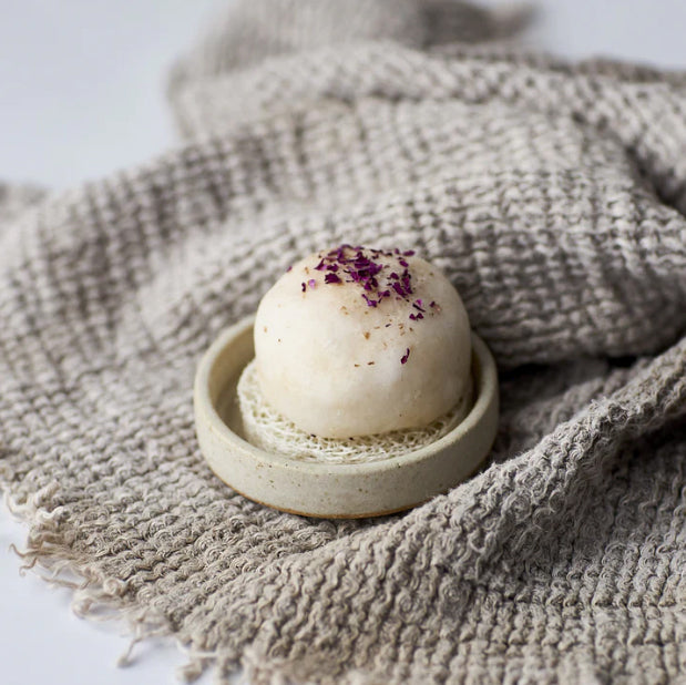 Rose hip shampoo bar