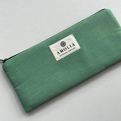 Upcycled bag, green