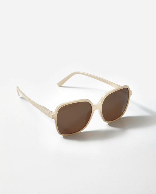 Recycled sunglasses G, Cream