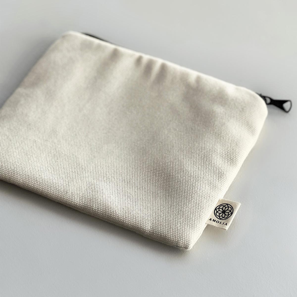 Upcycled bag, small, beige