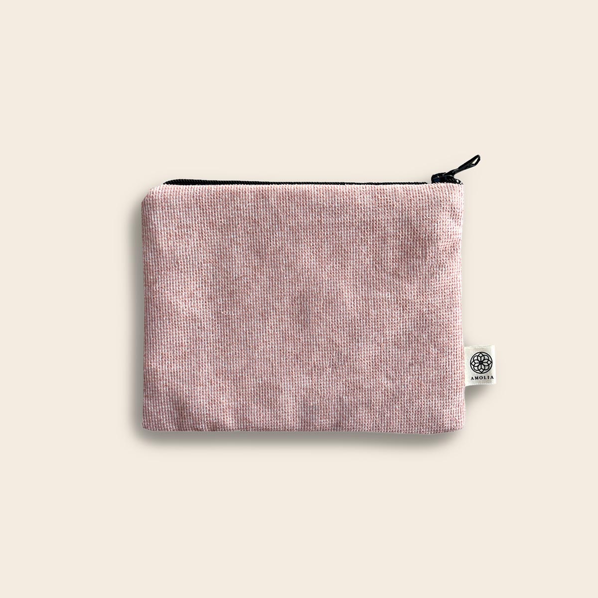 Upcycled bag, small, pink